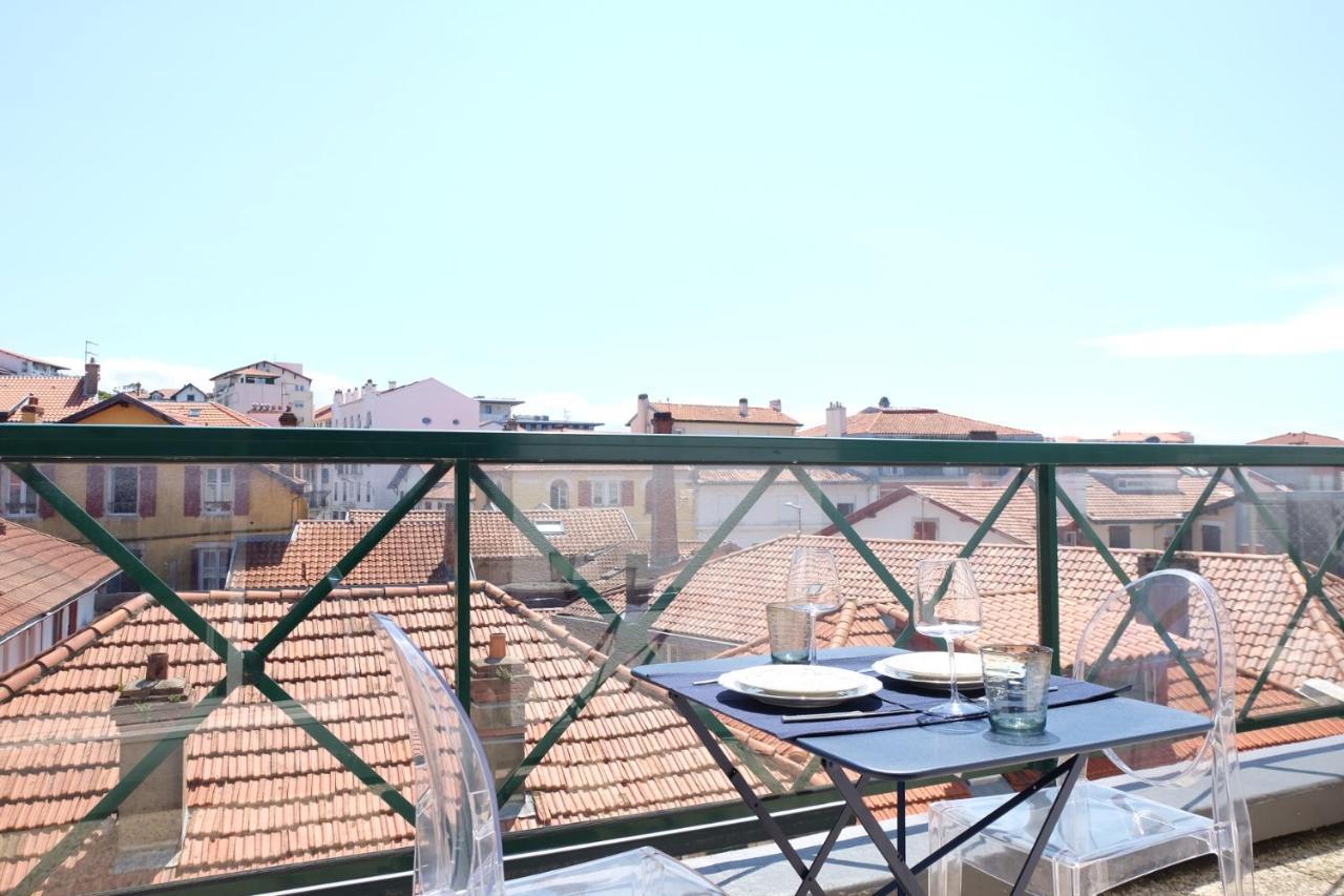 Magnifique Appartement, En Hyper Centre, Avec Terrasse Et Place De Parking Biarritz Exteriör bild